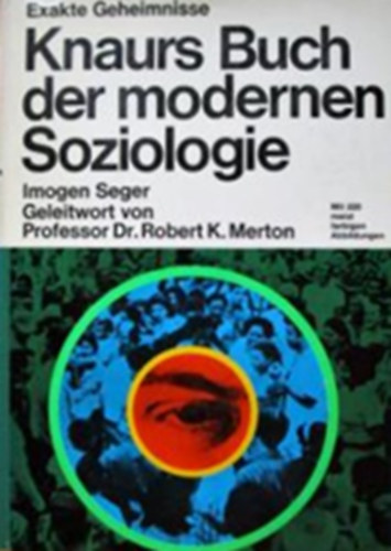 Imogen Seger - Knaurs Buch der modernen Soziologie (Exakte Geheimnisse)