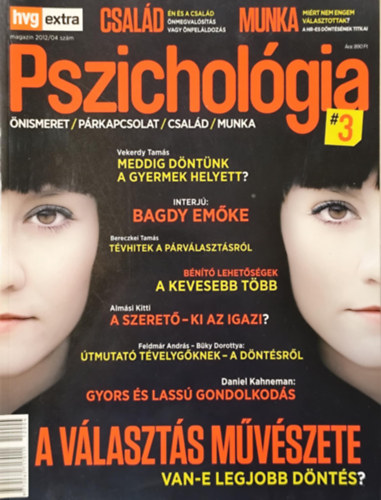 Pszicholgia 3 - HVG Extra magazin 2012/04 szm