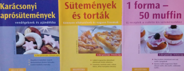 Christa Schmedes, Gina Greifenstein Radu Spaeth - Stemnyek s tortk - Knnyen elkszlnek s nagyon finomak + 1 forma - 50 muffin + Karcsonyi aprstemnyek -  vendgeknek s ajndkba (3 m)