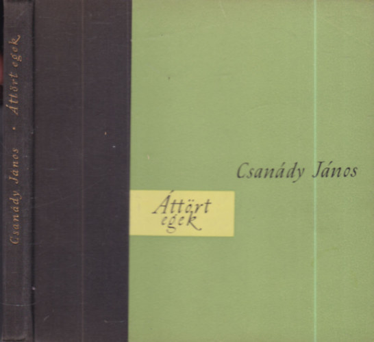 Csanády János - Áttört egek (dedikált)