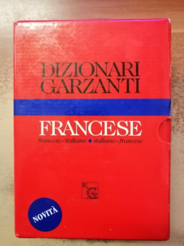 Dizionario Garzanti di francese: Francese-italiano, italiano-francese (francia-olasz, olasz-francia szótár)