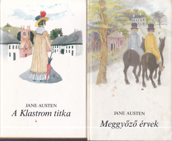 Jane Austen - 2 db Jane Austen mű: A Klastrom titka + Meggyőző érvek
