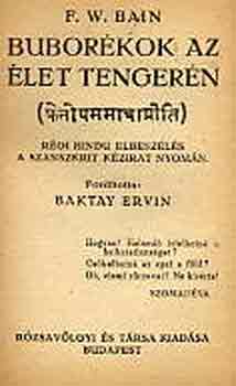 F.W.-Baktay E. Bain (ford.) - Buborékok az élet tengerén