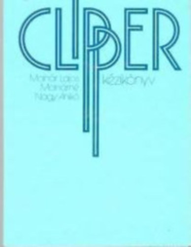 Molnr Lajos; Molnrn Nagy Anik - Clipper kziknyv