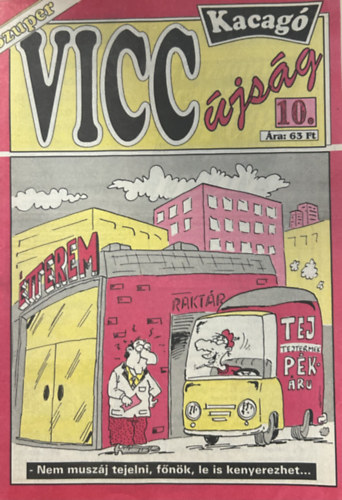 Kacagó Viccújság 1996/10. szám