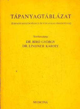 Dr. Lindner; Br Gyrgy - Tpanyagtblzat