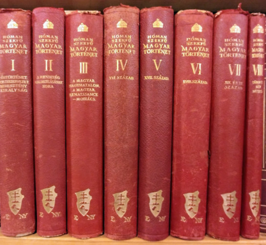 H�man B�lint-Szekf� Gyula - Magyar t�rt�net I-VIII.