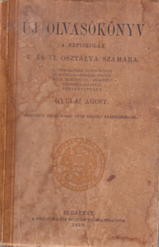 Gyulai gost - j olvasknyv a npiskolk V. s VI. osztlya szmra