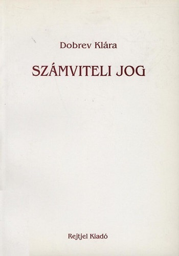 Dobrev Klra - Szmviteli jog