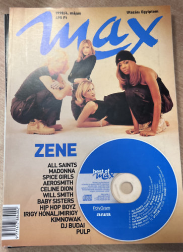 Mikes �va  (f�szerk.) - Max magazin 1998/4. m�jus