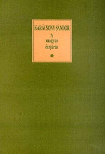 Kar�csony S�ndor - A magyar �szj�r�s