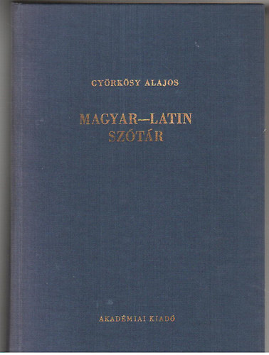 Gyrksy lajos - Magyar-latin sztr