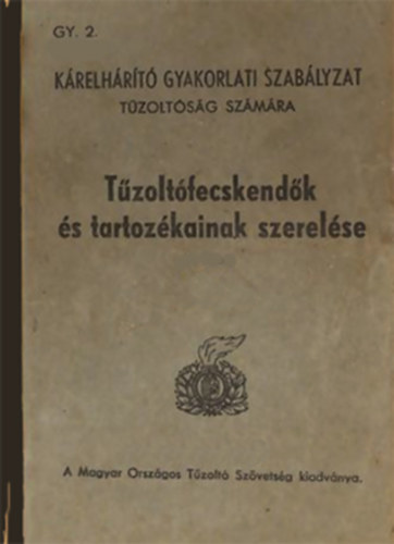 T�zolt�fecskend�k �s tartoz�kainak szerel�se