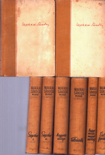 Makkai S�ndor - Makkai S�ndor v�logatott munk�i: 7 m� (8 k�tetben)