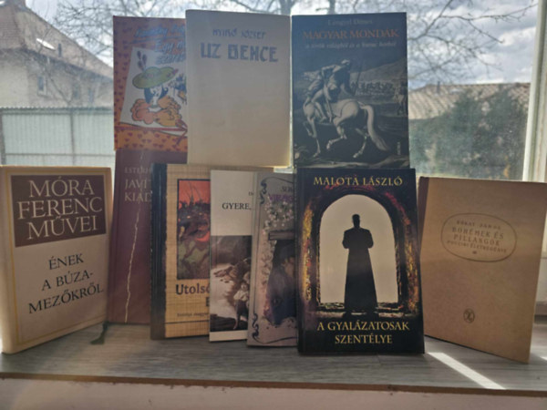 Erdélyi magyar írók, Dr. Tornyai János, Vitéz Somogyváry Gyula, Malota László, Bókay János, Móra Ferenc, Karinthy Frigyes, Nyírő József, Lengyel Dénes Eszterházy Péter - 10db-os KÖNYVMENTŐ AJÁNLAT/ magyar irodalom: Javított kiadás+ Utolsó bástyánk: Erdély+ Gyere, kicsim...Gyere!+ Virágzik a mandula+ A gyalázatosak szentélye+ Bohémek és pillangók+ Ének a búzamezőkről+ Egy nőt szeretni+ Uz Bence+ Ma