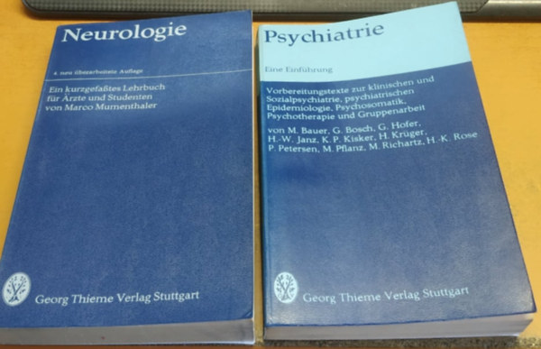 Georg Thieme Verlag - Neurologie + Psychiatrie (2 ktet)