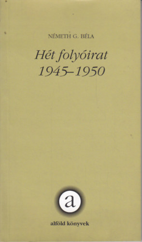 Nmeth G. Bla - Ht folyirat 1945-1950