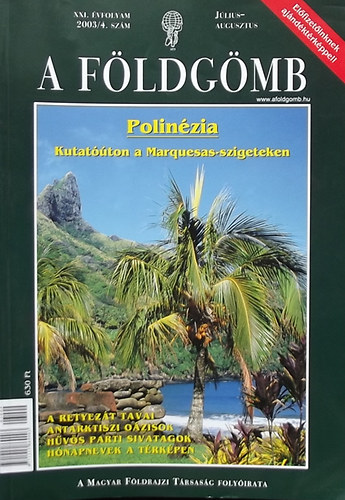 A Fldgmb (A Magyar Fldrajzi Trsasg folyirata) 2003/4.