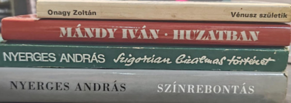 Nyerges Andr�s, M�ndy Iv�n Onagy Zolt�n - Magyar kort�rs k�nyvcsomag