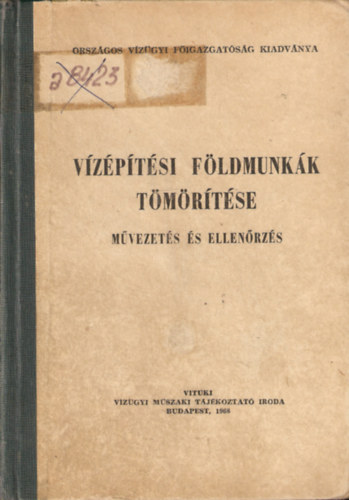 V�z�p�t�si f�ldmunk�k t�m�r�t�se - M�vezet�s �s ellen�rz�s