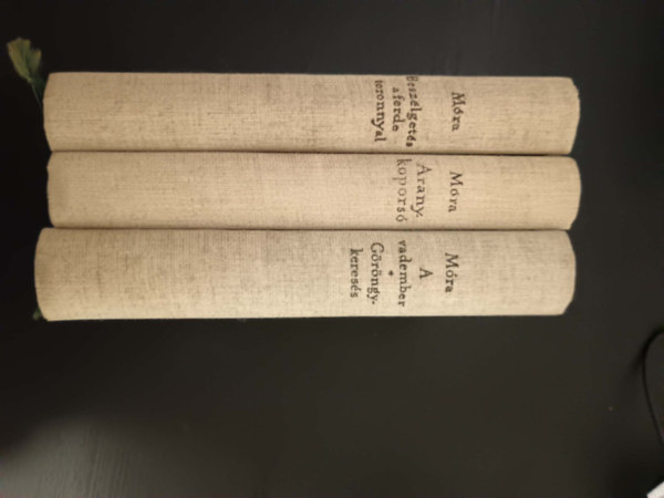 M�ra Ferenc - A vadember-G�r�ngykeres�s+Aranykopors�+Besz�lget�s a ferde toronnyal ,3db
