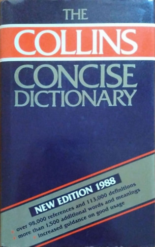 Patrick Hanks  (chief ed.) - The Collins Concise Dictionary of the English Language