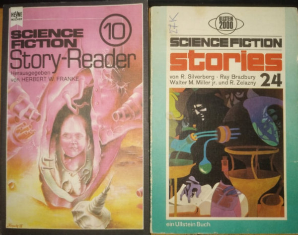 Wolfgang Jeschke, Ray Bradbury, Robert Silvenberg Herbert W. Franke - Science Fiction Story-Reader 10 + Science Fiction stories 24 (2 ktet)
