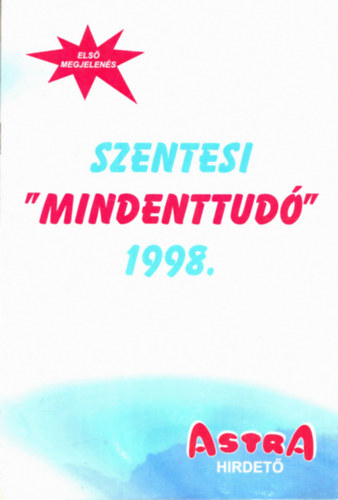 ismeretlen - Szentesi "mindenttud" 1998
