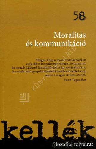 Györgyjakab Izabella - Kellék 58. - Moralitás és kommunikáció