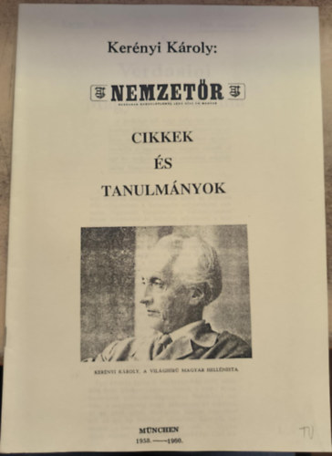 Kernyi Kroly - Cikkek s tanulmnyok (reprint)