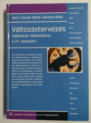 Jerry Yoram Wind - Vltozstervezs - Vllalatok felksztse a 21. szzadra