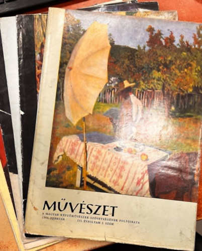 Aradi Nóra  (szerk.) - Művészet. - A magyar képzőművészek szövetségének folyóirata - 1962, február, március, május, június, július, augusztus