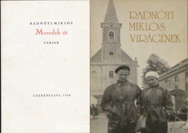 Radnóti Miklós - Meredek út - Reprint kiadás! + Virágének ( 2 kötet )