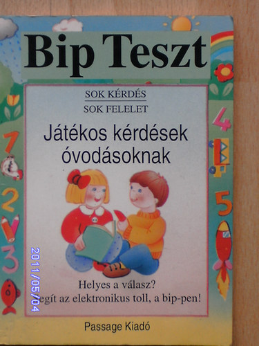 Krn Katalin  (szerk.) - Bip teszt - jtkos krdsek vodsoknak
