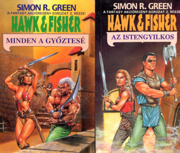 Simon R. Green - 2 db Hawk & Fisher kötet
