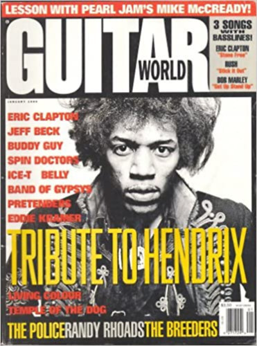 Guitar World / Guitar World Magazine (January 1994) Tribute to Hendrix /