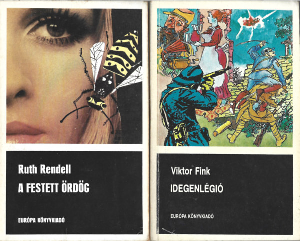 2 db bngyi regny, Ruth Rendell: A festett rdg, Viktor Fink: Idegenlgi