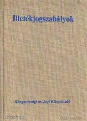 Illetkjogszablyok