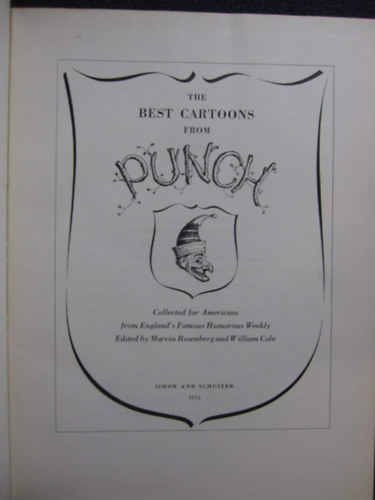 The Best Cartoons From Punch - Collected for Americans from England's famous humorous weekly