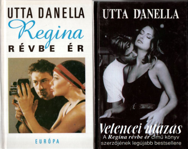 Utta Danella - 3 db Utta Danella romantikus regény: Velencei utazás, Regina révbe ér, Egy férfi képe