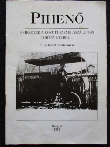 Pihen - Fejezetek a kzti szemlyszllts trtnetbl I.