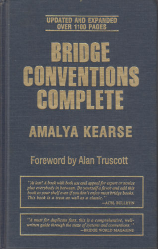 Amalya Kearse - Bridge conventions complete