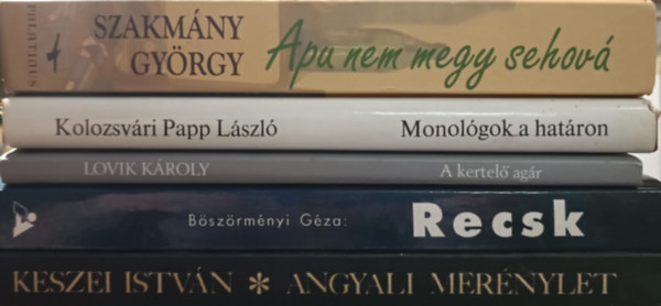 Keszei Istvn, Szakmny Gyrgy, Kolozsvri Papp Lszl, Lovik Kroly Bszrmnyi Gyula - Magyar kortrs knyvcsomag