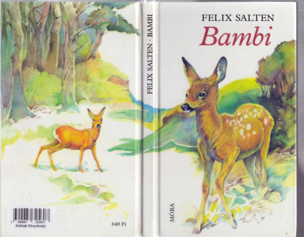 Felix Salten - Bambi (Kilencedik kiads, Szecsk Pter illusztrciival - Feny Lszl fordtsa)