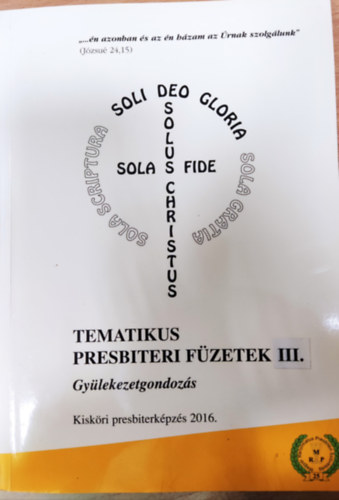 Tematikus presbiteri fzetek III.- Gylekezetgondozs