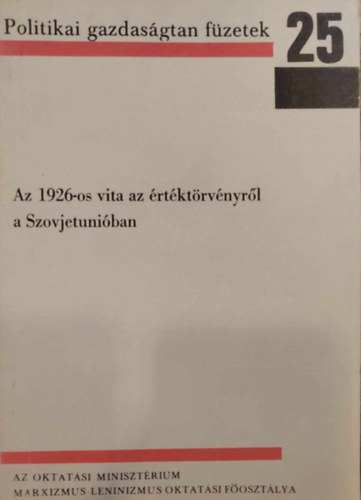 Dr. Bnkuti Margit - Az 1926-os vita az rtktrvnyrl a Szovjetuniban