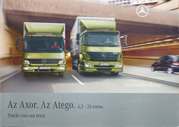 Mercedes-Benz - Axor - Atego (6,5-26 tonna) katal�gus