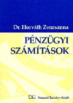 Dr. Horv�th Zsuzsanna - P�nz�gyi sz�m�t�sok
