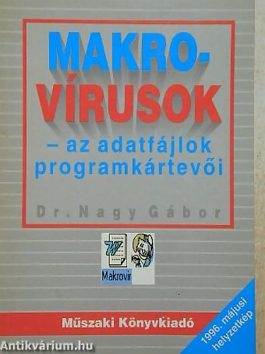 Dr. Nagy Gábor - Makrovírusok - Az adatfájlok programkártevői 1996 májusi helyzetkép