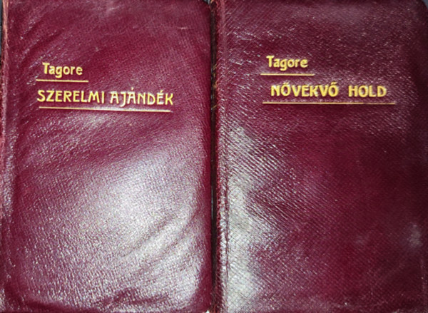 Tagore - 2db Tagore minik�nyv - Szerelmi aj�nd�k; N�vekv� Hold